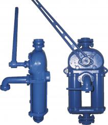 801106 Zweizylinder-Handpumpe "Breslau" 