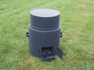 805480 Stehtisch/Partytisch, Ofen als Grundbaustein 